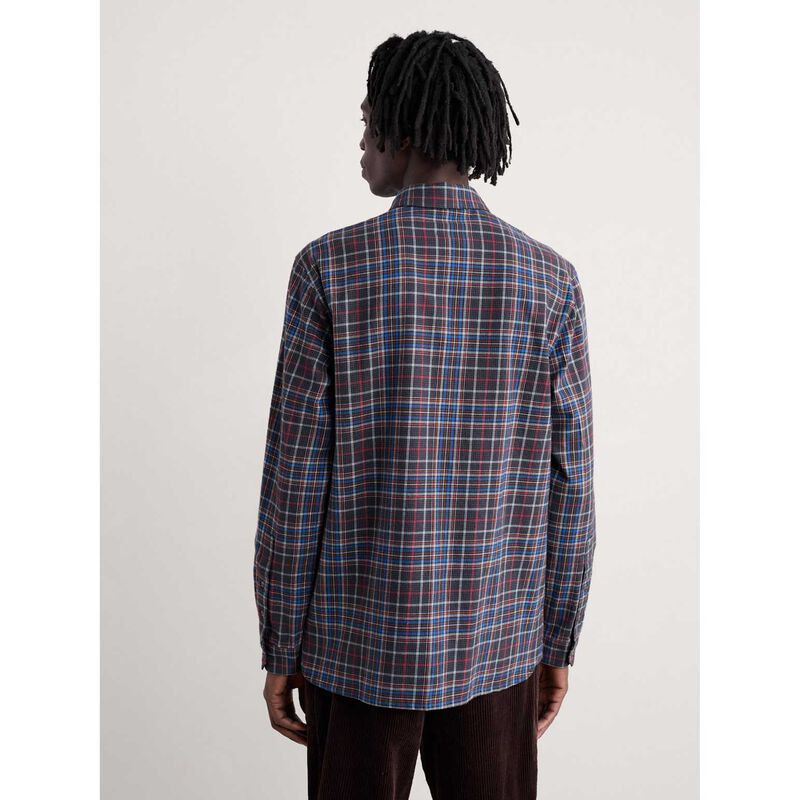 Seasalt Cornwall Fathomer Shirt Blue Buoy Onyx image number 1